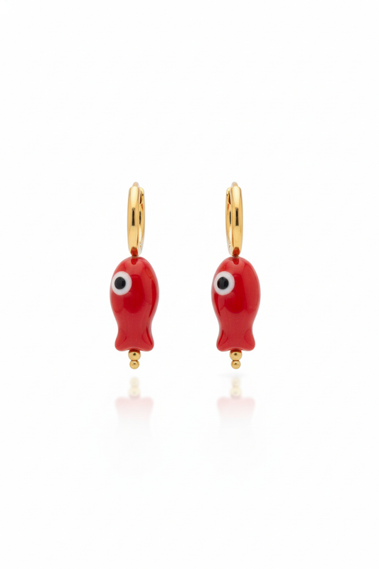 Mini Fish Earrings