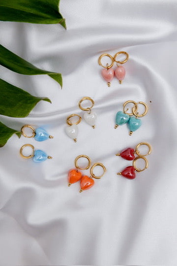 Mini Hearts Earrings