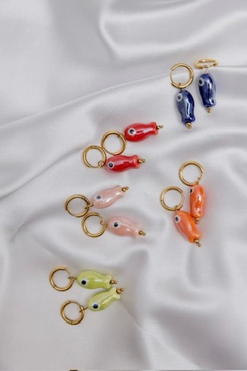 Mini Fish Earrings