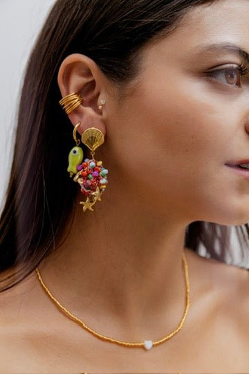 Ocean Net Earrings