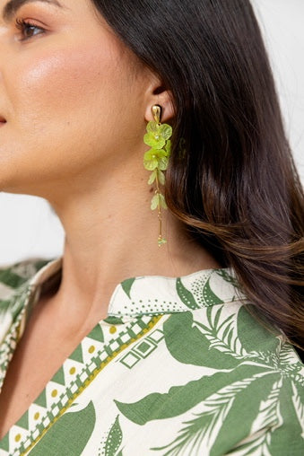 Green Vibes Earrings