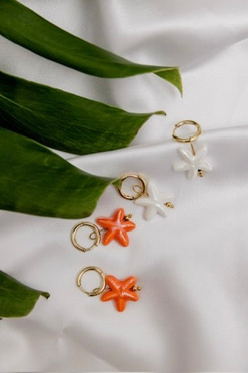 Mini Starfish Earrings