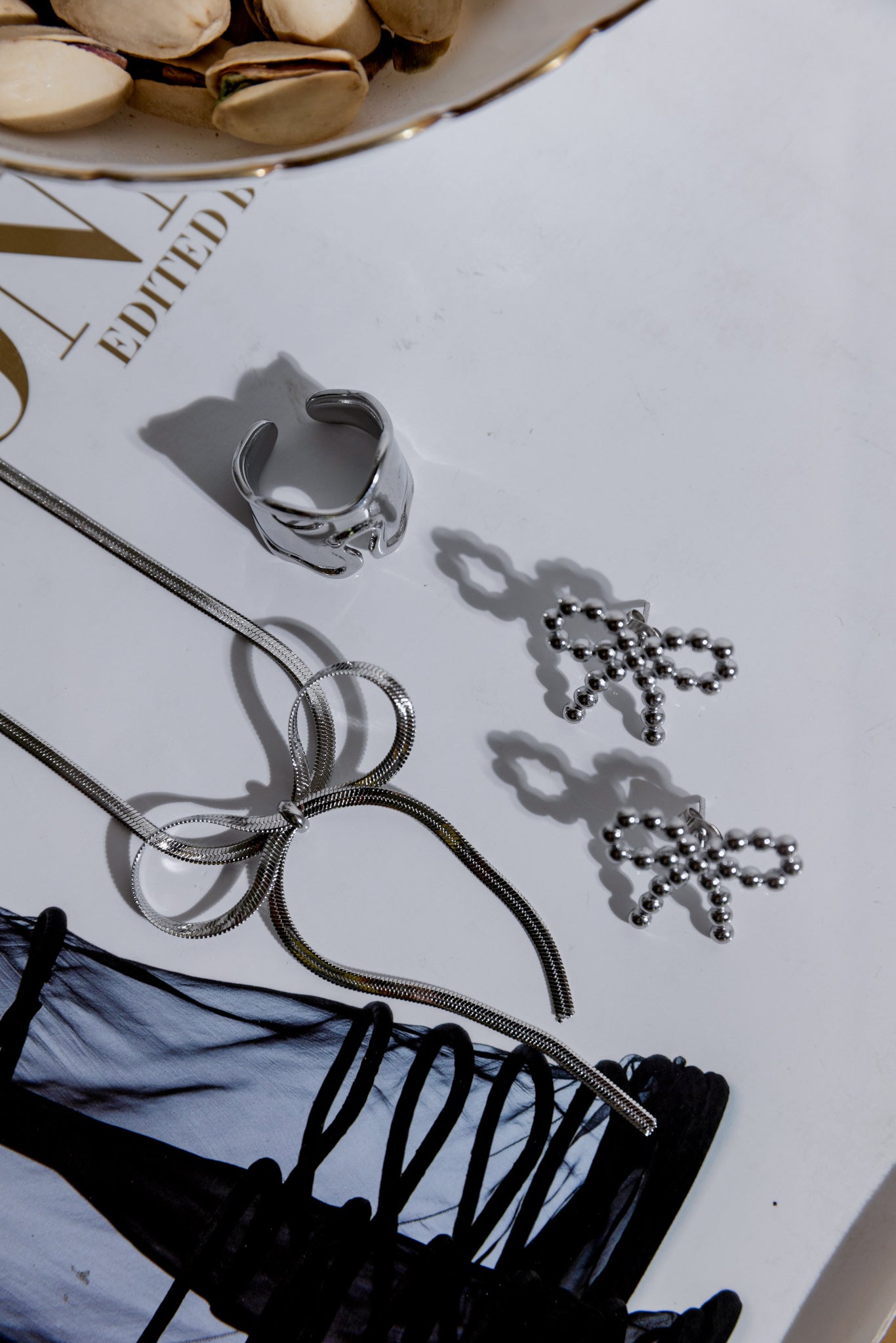 Silver Ribbon Chain