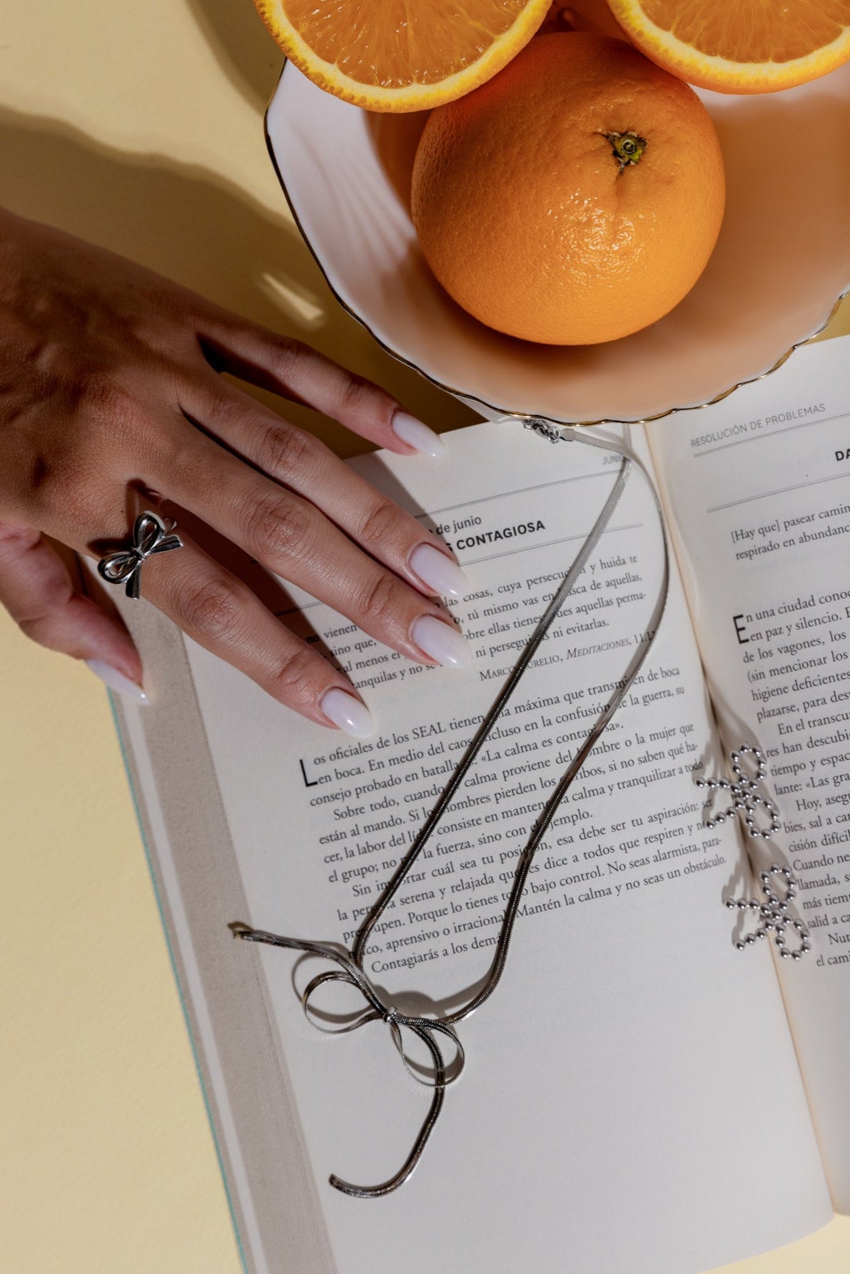 Silver Ribbon Chain