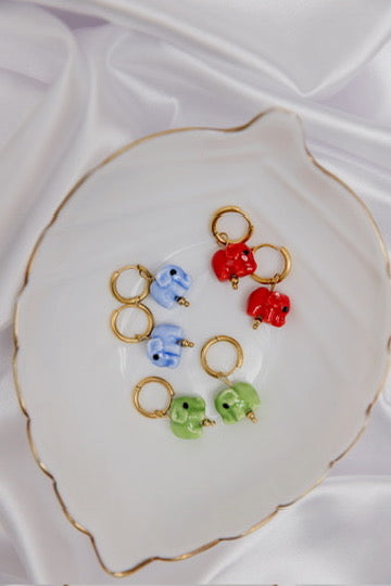 Mini Elephants Earrings