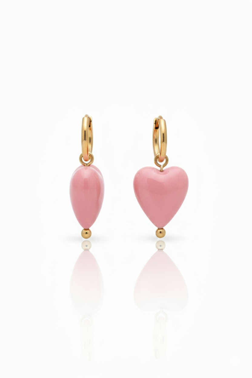 Mini Hearts Earrings