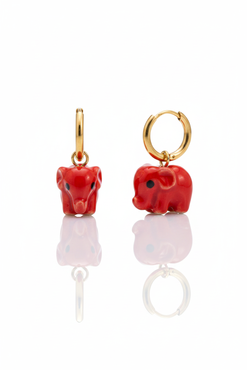 Mini Elephants Earrings