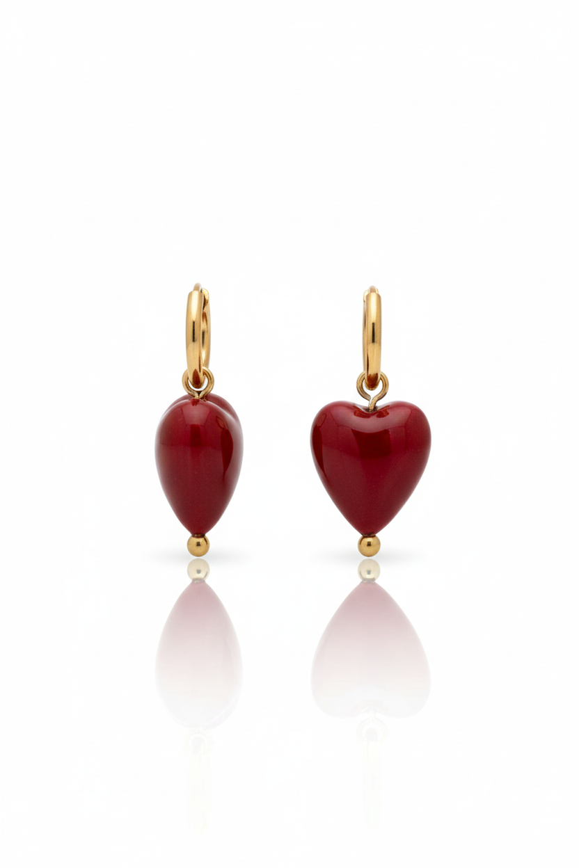 Mini Hearts Earrings