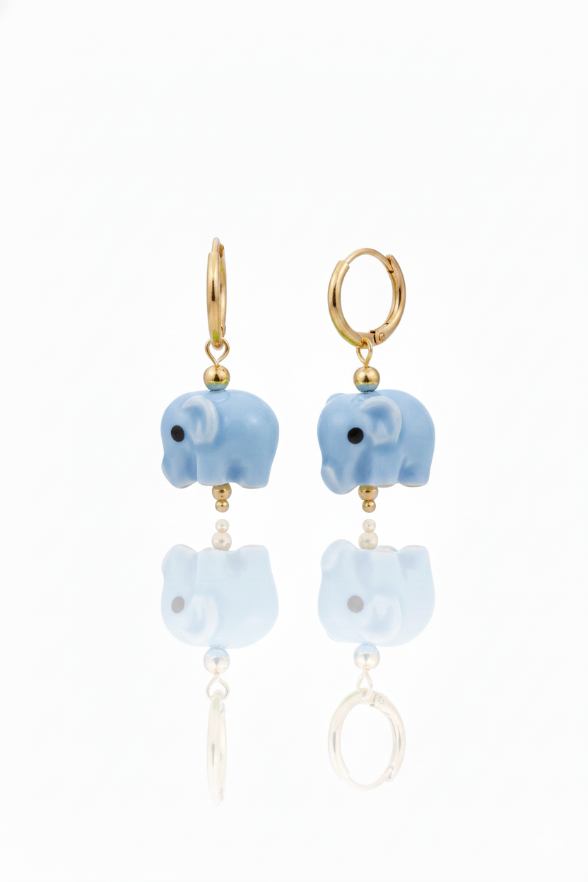 Mini Elephants Earrings