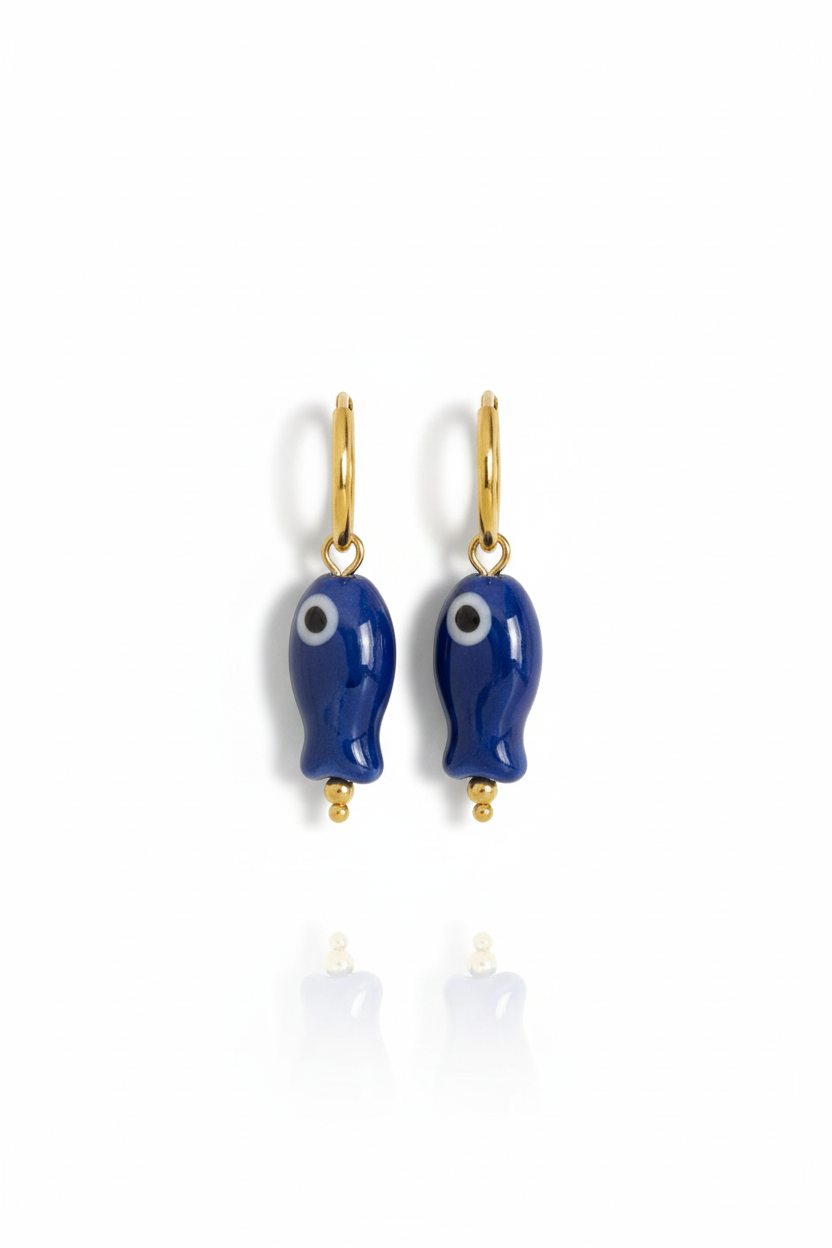 Mini Fish Earrings
