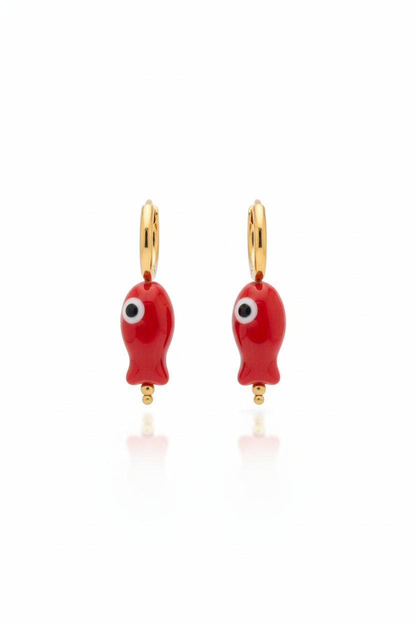 Mini Fish Earrings