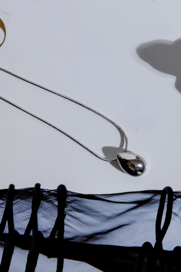 Drop Silver Chain